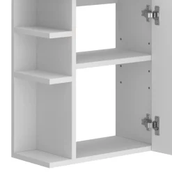 Waschbeckenunterschrank Amadeo Weiß 2 Teile, mit Waschbecken Vicco