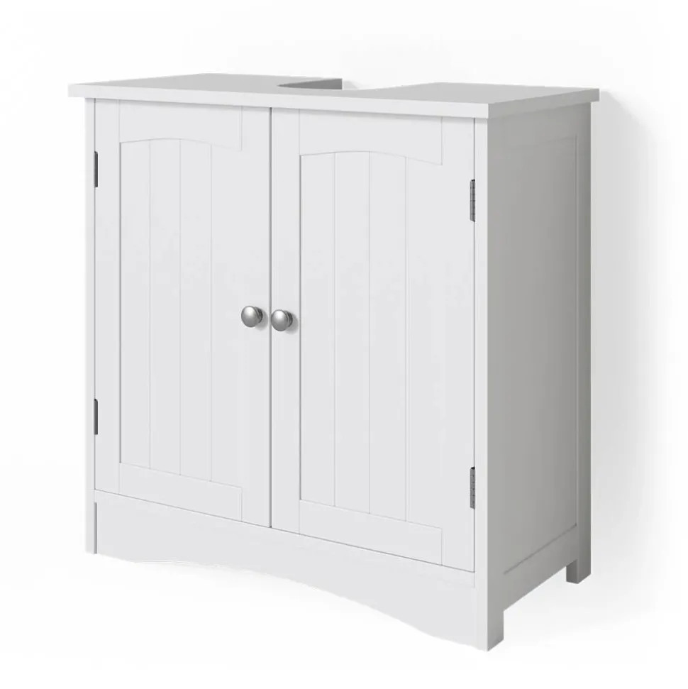 Waschbeckenunterschrank Bianco Weiß 60 x 60 cm Vicco
