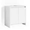 Waschbeckenunterschrank Emma Weiß 58 x 60 cm Vicco