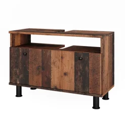 Waschbeckenunterschrank Fynn Oldstyle 80.2 x 54 cm mit Schublade Vicco