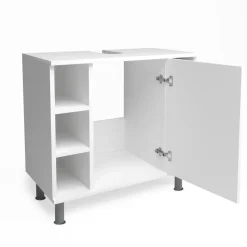 Waschbeckenunterschrank Fynn Weiß 60 x 54 cm Vicco