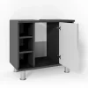 Waschbeckenunterschrank Fynn Anthrazit 60 x 54 cm Vicco