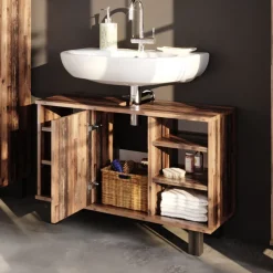 Waschbeckenunterschrank Fynn Antikholz 80 x 54 cm Vicco