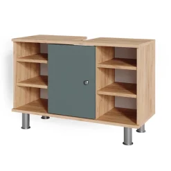 Waschbeckenunterschrank Fynn Grün 80 x 54 cm Vicco