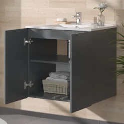 Waschbeckenunterschrank Izan Grau Vicco