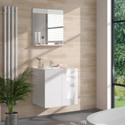 Waschbeckenunterschrank Izan Weiß Vicco