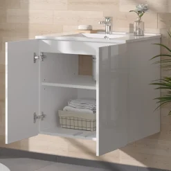 Waschbeckenunterschrank Izan Weiß Vicco