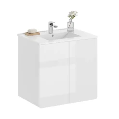 Waschbeckenunterschrank Izan Weiß Vicco