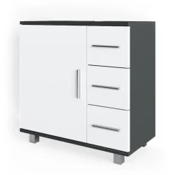 Waschbeckenunterschrank Ilias Anthrazit 60 x 60.8 cm Vicco