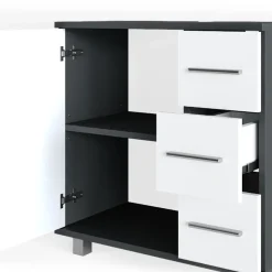 Waschbeckenunterschrank Ilias Anthrazit 60 x 60.8 cm Vicco