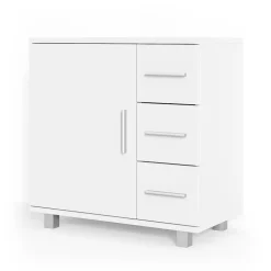 Waschbeckenunterschrank Ilias Weiß 60 x 60.8 cm Vicco