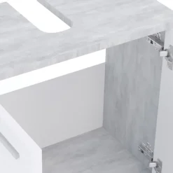 Waschbeckenunterschrank Kiko Beton 58 x 60 cm Vicco