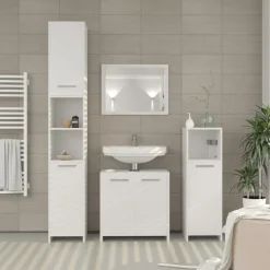 Waschbeckenunterschrank Kiko Weiß 58 x 60 cm Vicco