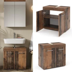 Waschbeckenunterschrank Luna Oldstyle 60 x 56 cm Vicco