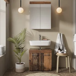 Waschbeckenunterschrank Luna Oldstyle 60 x 56 cm Vicco