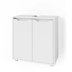 Waschbeckenunterschrank Ruben Weiß 60 x 62.5 cm Vicco