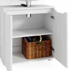 Waschbeckenunterschrank Ruben Weiß 60 x 62.5 cm Vicco