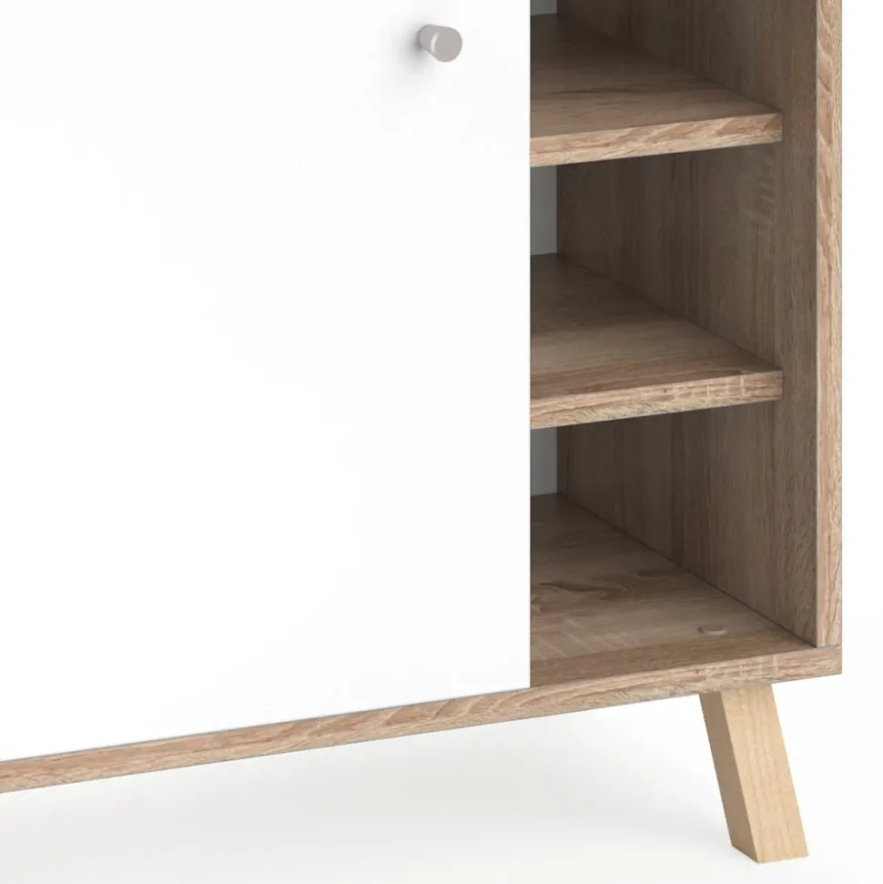 Waschbeckenunterschrank Senyo Weiß 60 x 54 cm Vicco