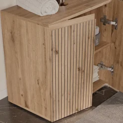 Waschbeckenunterschrank Takumi Artisan 60 x 58 cm 2 Ablagefächer Vicco