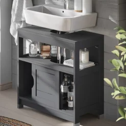 Waschbeckenunterschrank Vilda Grau 60 x 60 cm Vicco