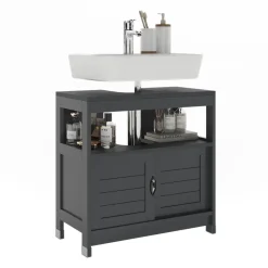 Waschbeckenunterschrank Vilda Grau 60 x 60 cm Vicco