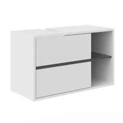 Waschbeckenunterschrank Viola Weiß 100 x 60 cm Vicco