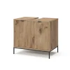 Waschtischunterschrank Eliza Viking Oak 70 x 63 cm mit 2 Türen Vicco