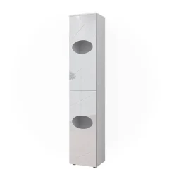 Wäscheschrank Irma Weiß 37.2 x 192 cm Vicco